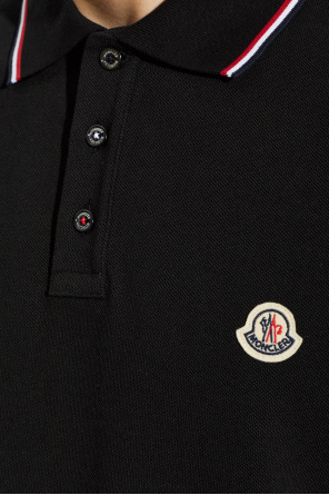 Moncler Polo z naszywką logo