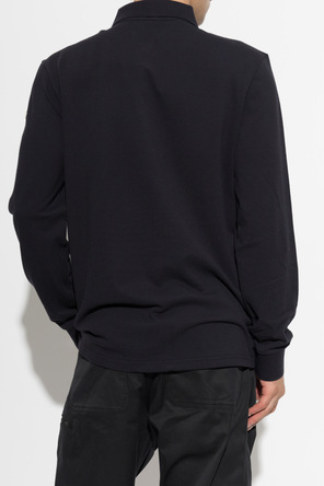 Moncler Polo with logo patch