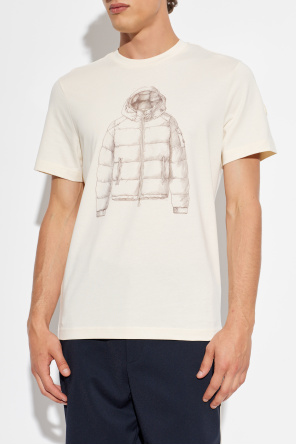 Moncler T-shirt z nadrukiem