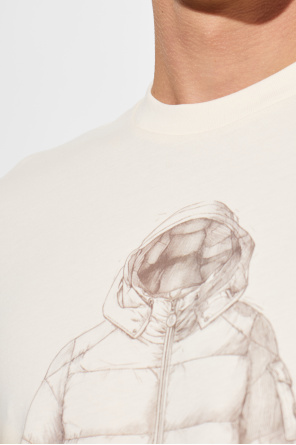 Moncler T-shirt z nadrukiem