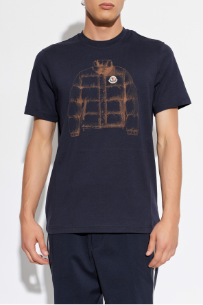 Moncler T-shirt z nadrukiem