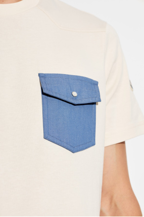 Moncler T-shirt z kieszenią