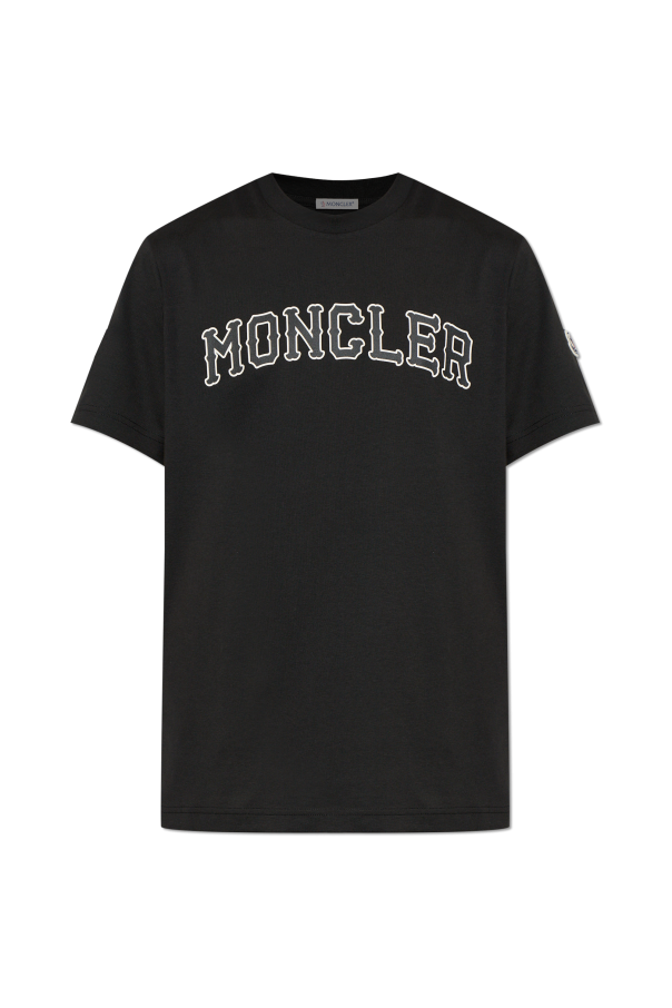 T-shirt with printed logo od Moncler