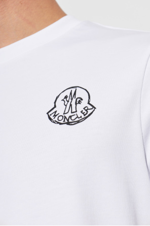 Moncler T-shirt z nadrukowanym logo