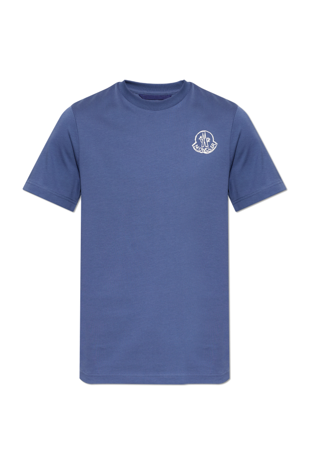 T-shirt with printed logo od Moncler