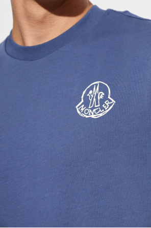 Moncler T-shirt z nadrukowanym logo