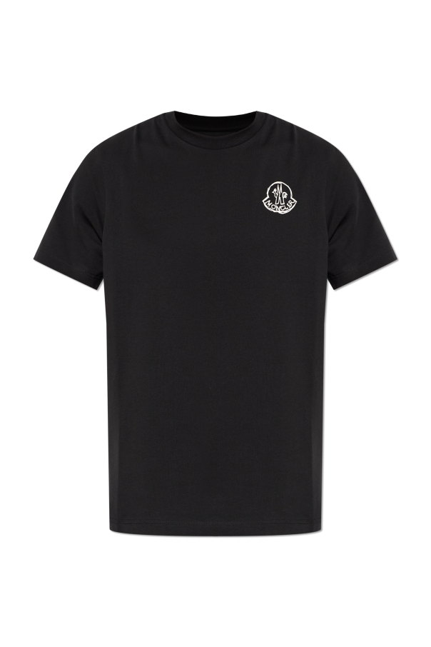 T-shirt with printed logo od Moncler