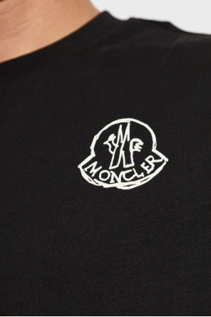 Moncler T-shirt z nadrukowanym logo
