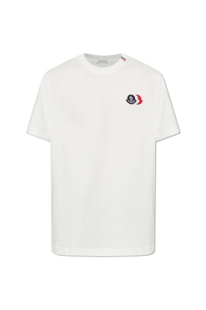 Camiseta con parche de logo