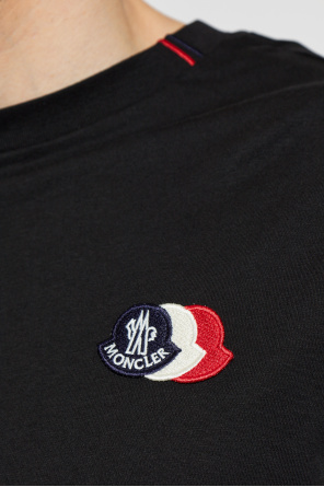 Moncler T-shirt with logo patch