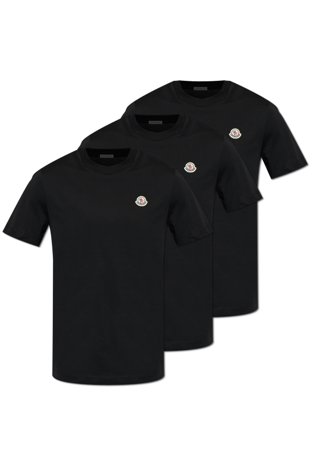 Moncler Pack de tres camisetas