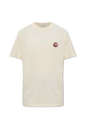 T-shirt with logo patch