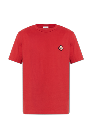 T-shirt with logo patch