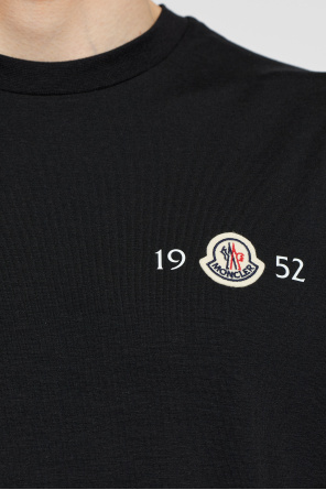 Moncler Camiseta con parche con logo