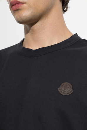 Moncler T-shirt with logo patch