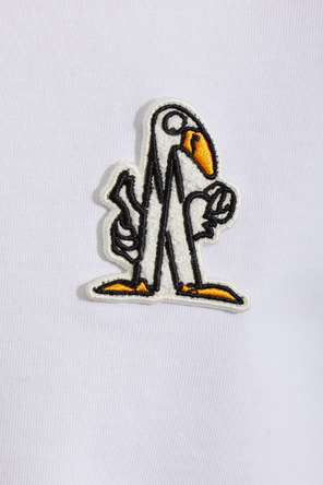 Moncler T-Shirt mit Aufnäher
