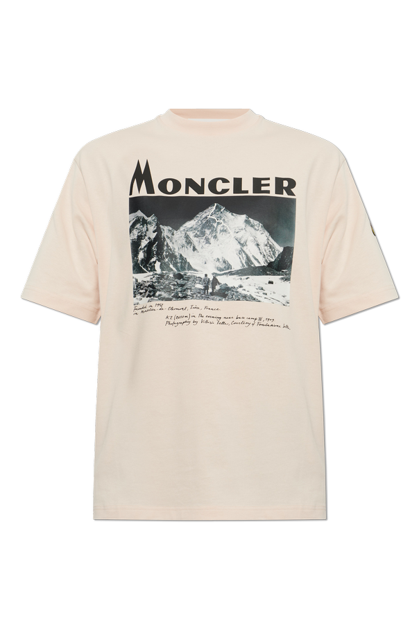 Logo t-shirt od Moncler