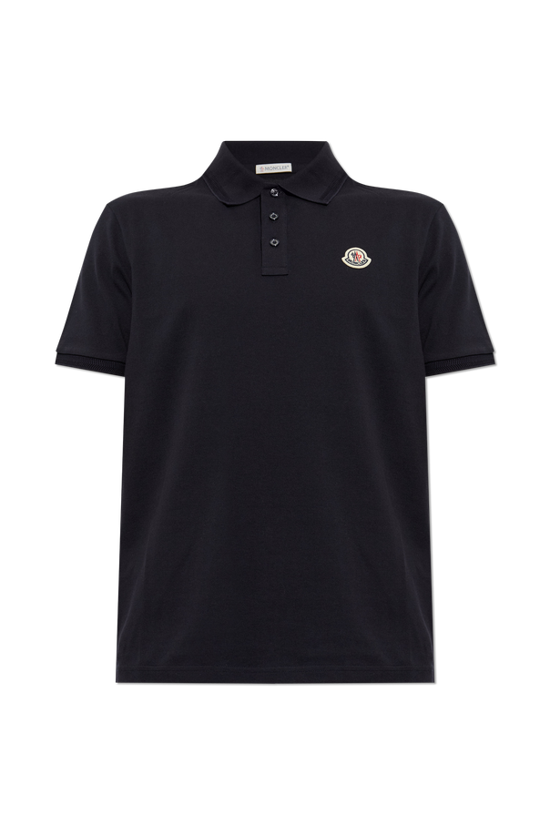 Moncler Logo patch polo