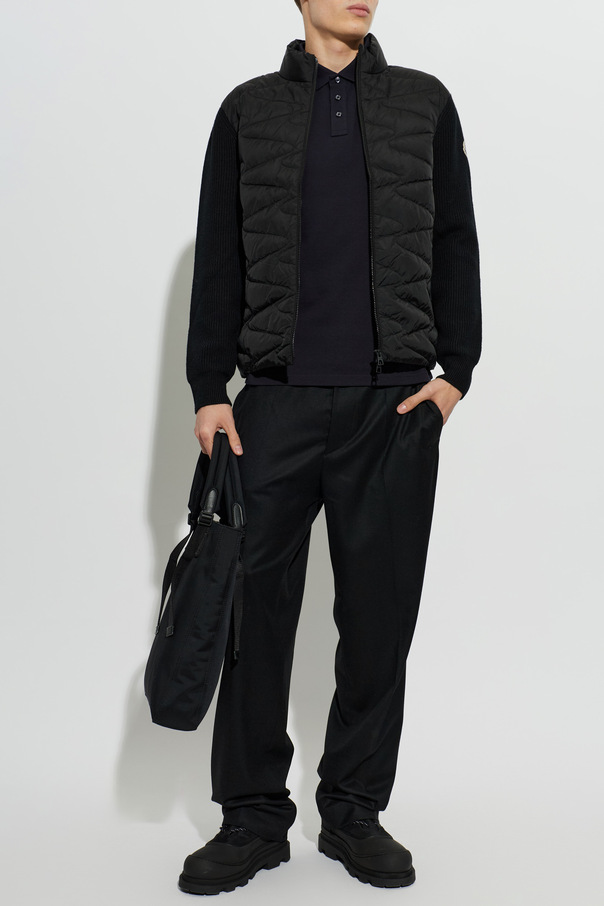 Moncler Logo patch polo