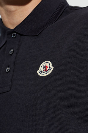 Moncler Logo patch polo