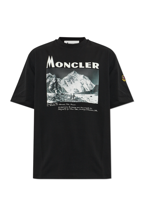 Logo t-shirt od Moncler