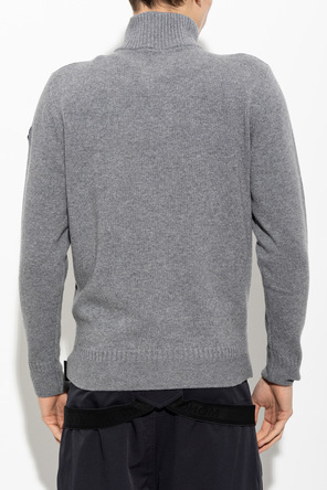 Moncler Sweater with logo patch