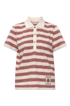 Striped pattern polo