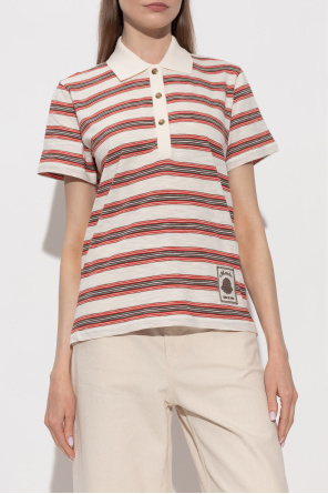 Moncler Polo mit Streifenmuster
