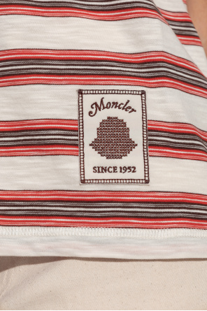 Moncler Polo mit Streifenmuster