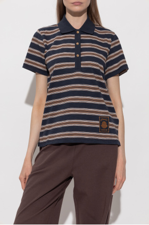 Moncler Polohemd mit Streifenmuster