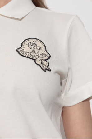Moncler Polo mit Logo-Patch