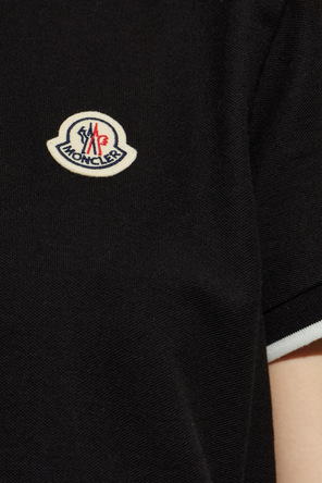 Moncler Polo shirt with logo patch