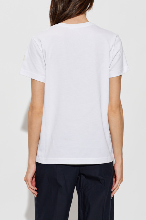 Moncler T-Shirt mit aufgedrucktem Logo