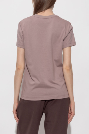 Moncler T-Shirt mit aufgedrucktem Logo