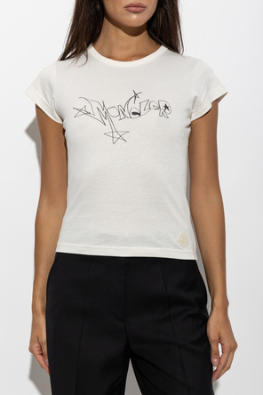 Moncler Camiseta con logo