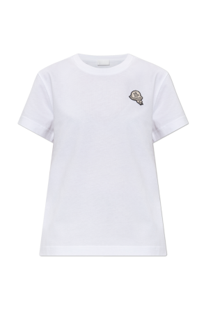 Camiseta con parche con logo