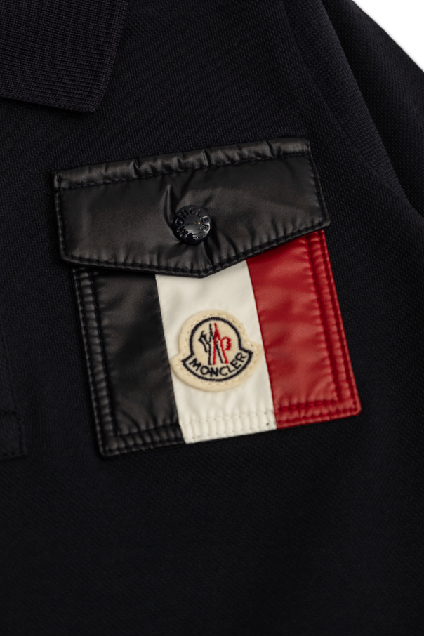 Moncler Enfant Long sleeve polo