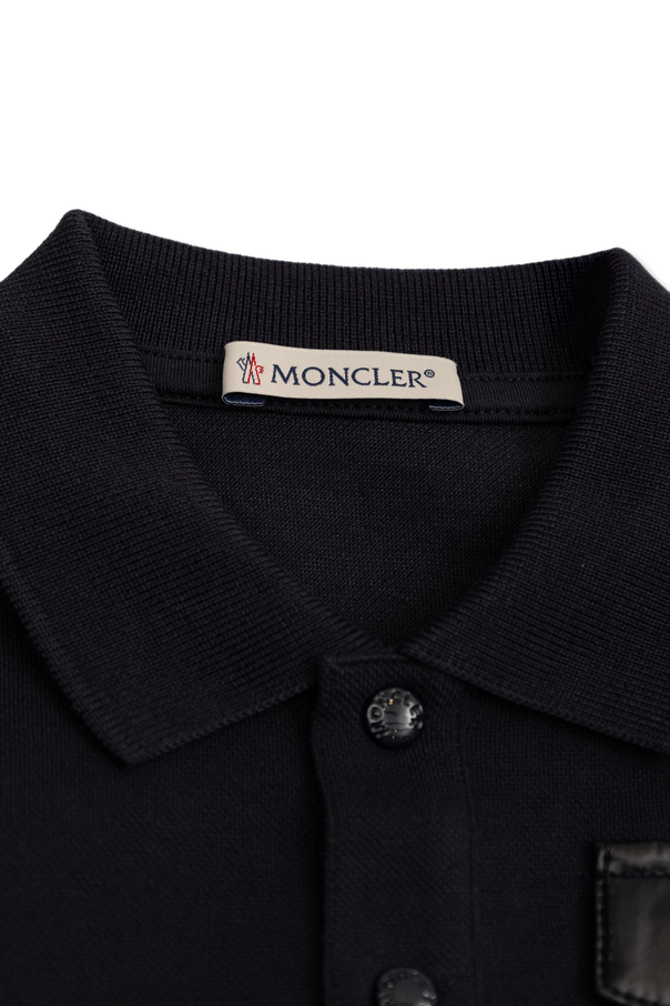 Moncler Enfant Long sleeve polo
