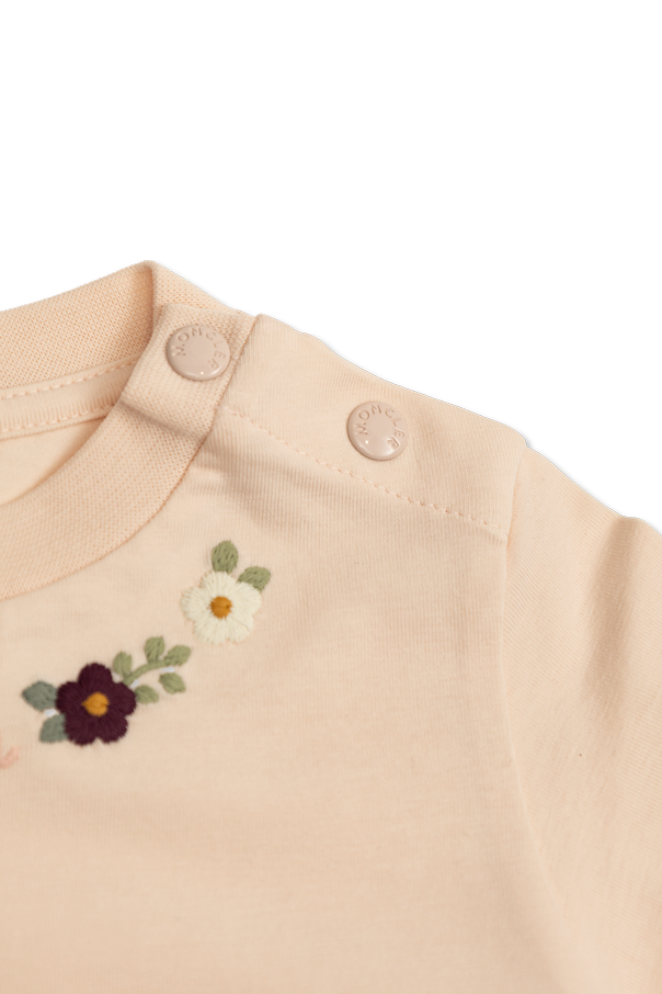 Moncler Enfant T-shirt with embroidered logo