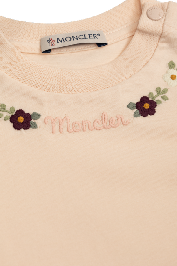 Moncler Enfant T-shirt with embroidered logo