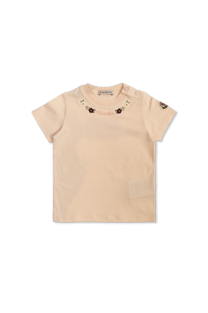 T-shirt z wyszytym logo