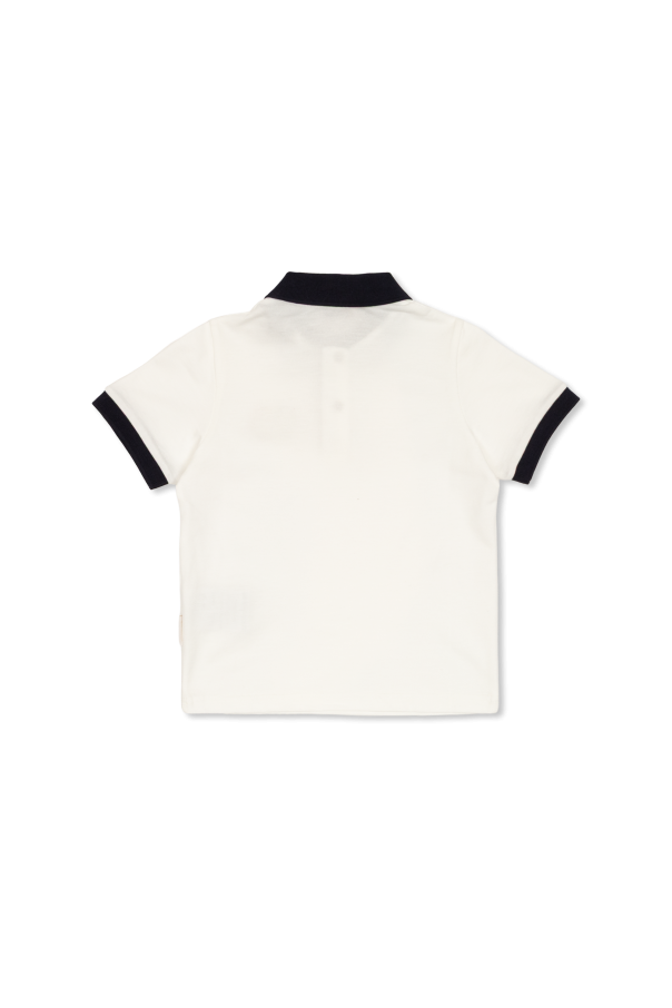 Moncler Enfant Polo with logo