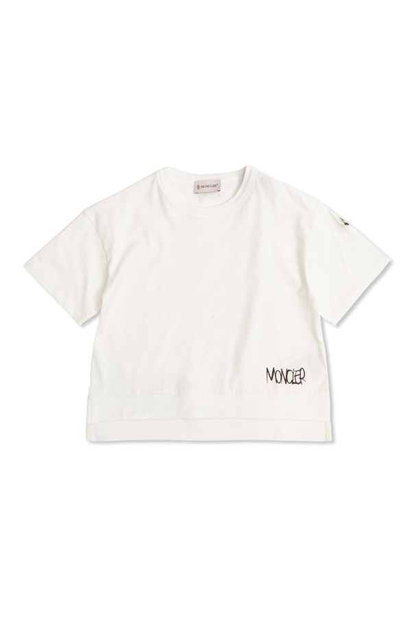 T-shirt with logo od Moncler Enfant