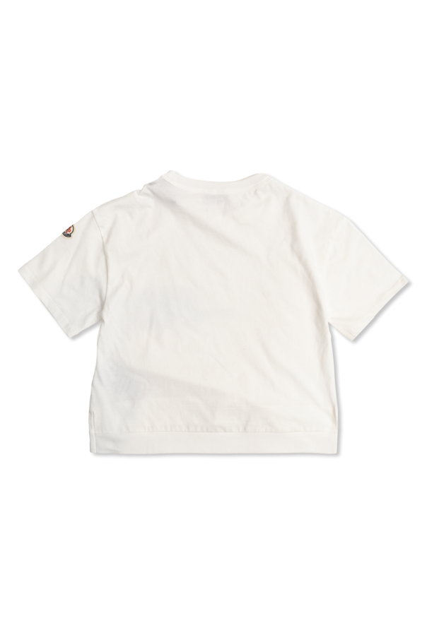 Moncler Enfant T-shirt z logo