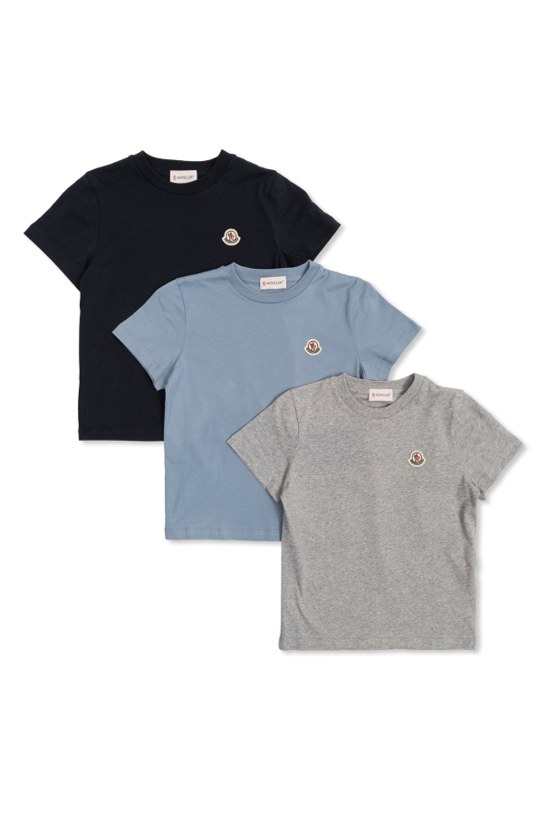 Three-pack of t-shirts od Moncler Enfant