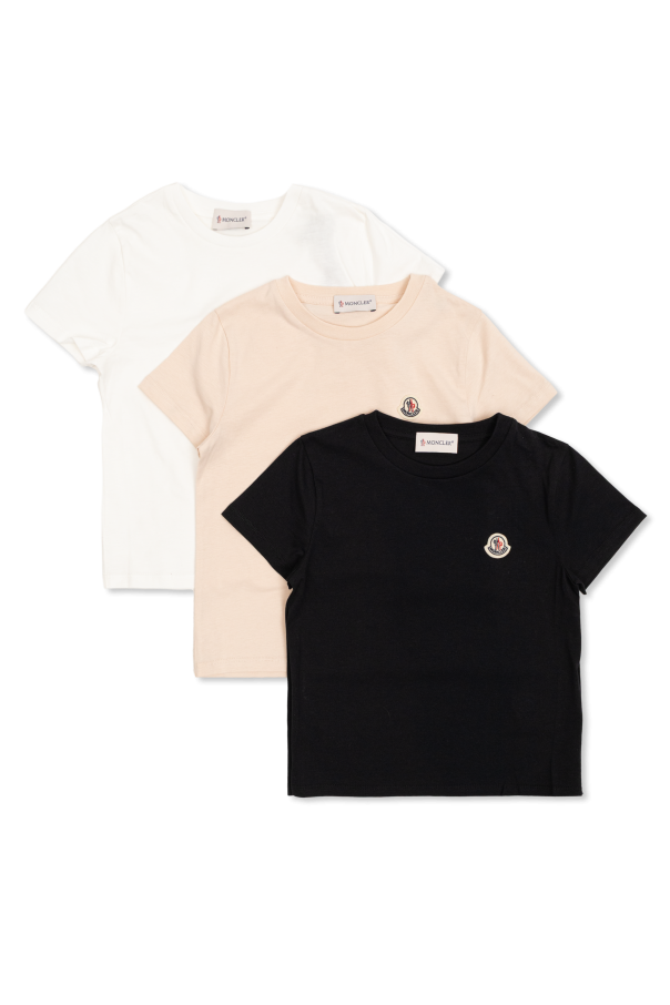 3-pack of t-shirts od Moncler Enfant