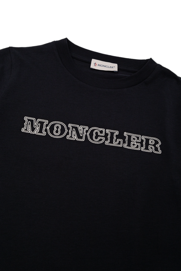 Moncler Enfant T-shirt with embroidered logo