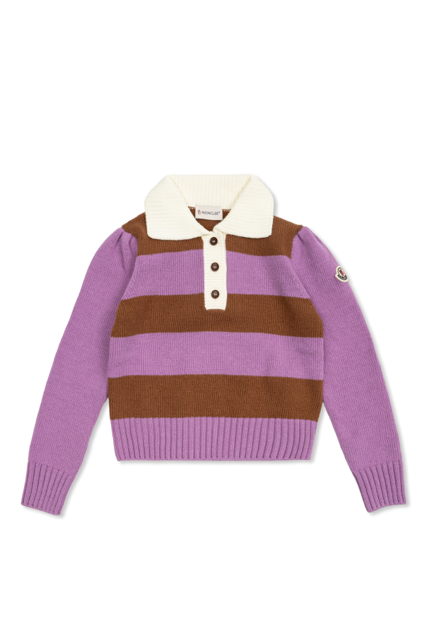 Wool polo od Moncler Enfant