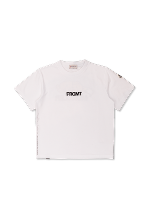 7 MONCLER X FRAGMENT HIROSHI FUJIWARA Boys' White T-shirt
