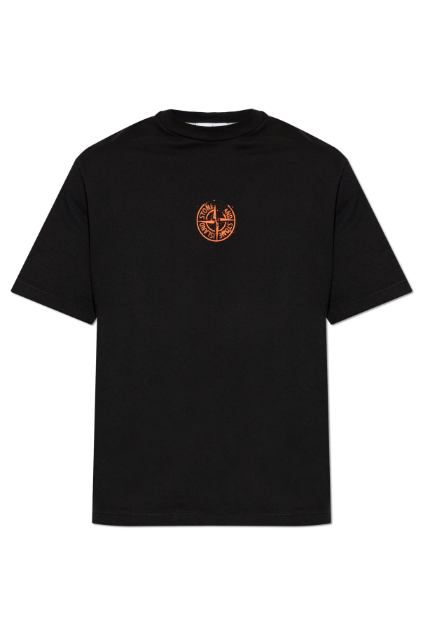 T-shirt with logo od Stone Island